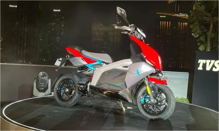 TVS electric scooter